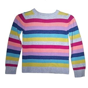 Colorful Striped Kids Sweater